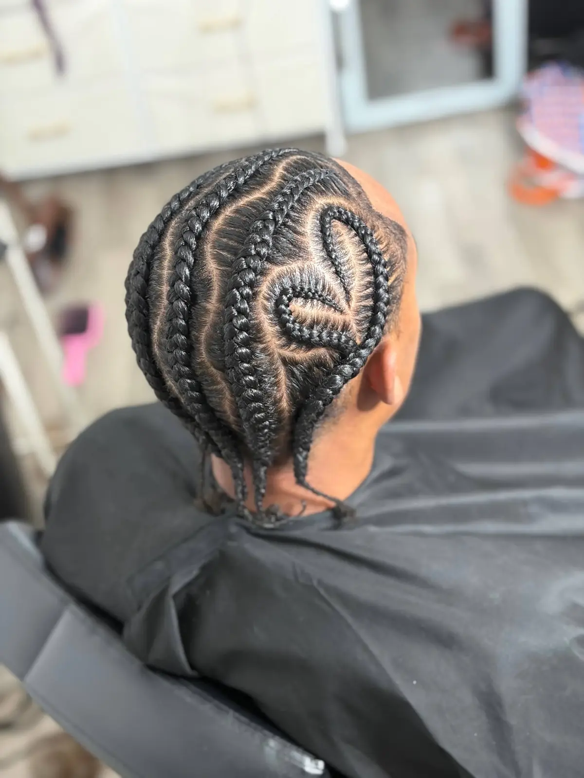Tresses Homme avec Design